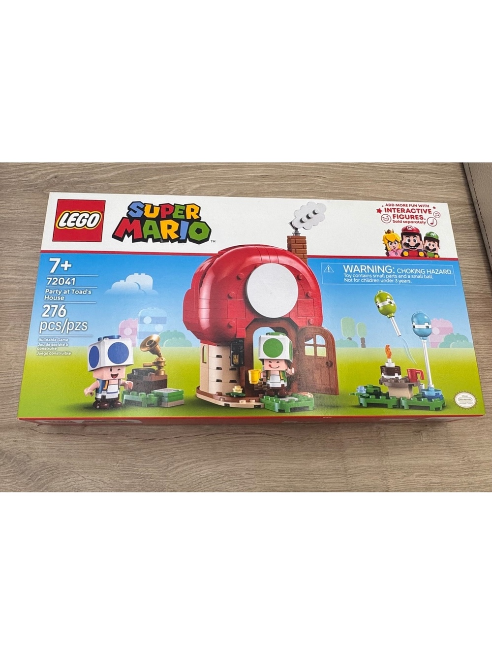 LEGO Super Mario 72041 Party at Toad's House New Sealed 276 Pieces